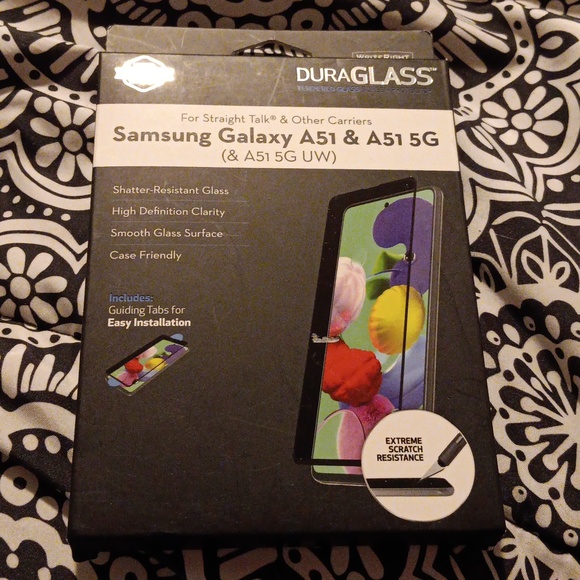 DuraGlass for Samsung Galaxy A51 & A51 5G screen protector - Picture 1 of 2